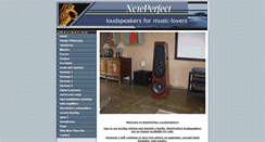 Desktop Screenshot of noteperfect.com.au